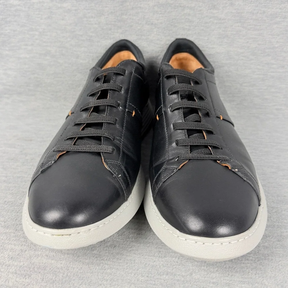 Samuel Hubbard Featherlight Flight Sneakers Mens 11.5 M Black Leather Shoes